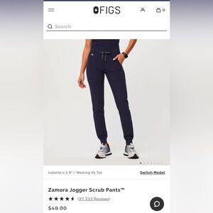 FIGS Scrubs Zamora Jogger Pants x 5